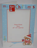 Baby's 1st Christmas 8 Photo Frame Card