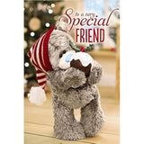 Me To You Tatty Teddy 3D Holographic Christmas Card - Special Friend