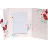 One I Love Valentines Day Card For Him/Her With Envelope - Stunning Heart Design