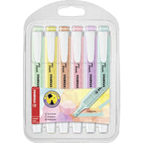 Stabilo swing cool 6 Assorted Colours Pastel