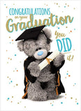 Congratulations on your Graduation you did it! Graduation Card