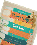 Cute Boofle Good Luck at University Card