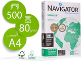 Navigator Universal A4 80gsm Paper - Box of 5 Reams (5x500 Sheets)