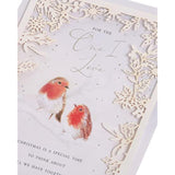 UK Greetings Christmas Card for The One I Love - Intricate Design