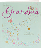 Grandma, Happy Mother's Day Card from Grandchild Mother's Day Card