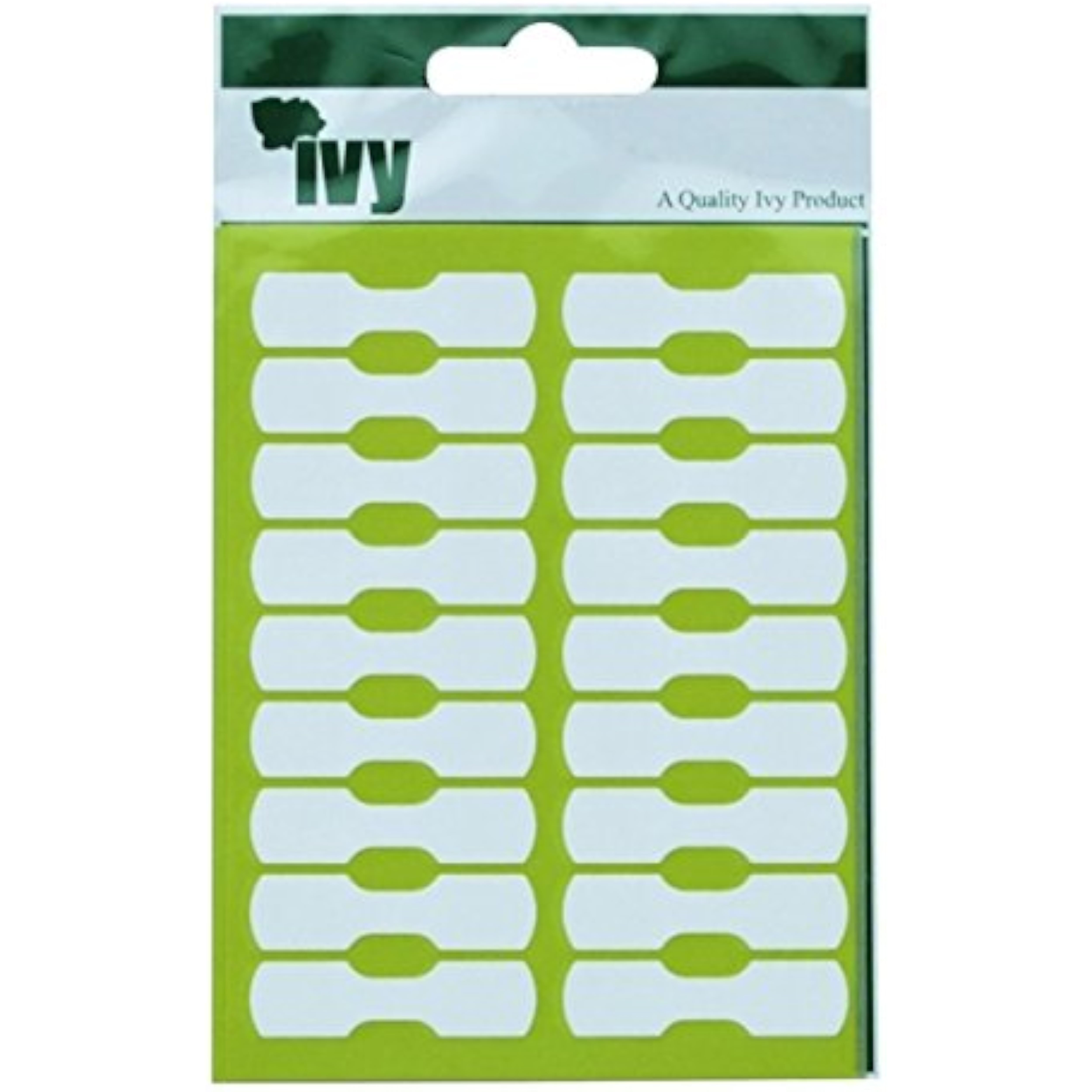 White Jewelry 10x38mm Labels (Pack of 90)