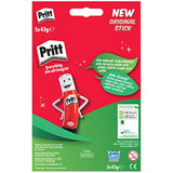 Pritt Glue Stick, Safe & Child-Friendly Craft Glue for Arts & Crafts Activities, Strong-Hold adhesive for School & Office Supplies, 43g (Pack of 5)