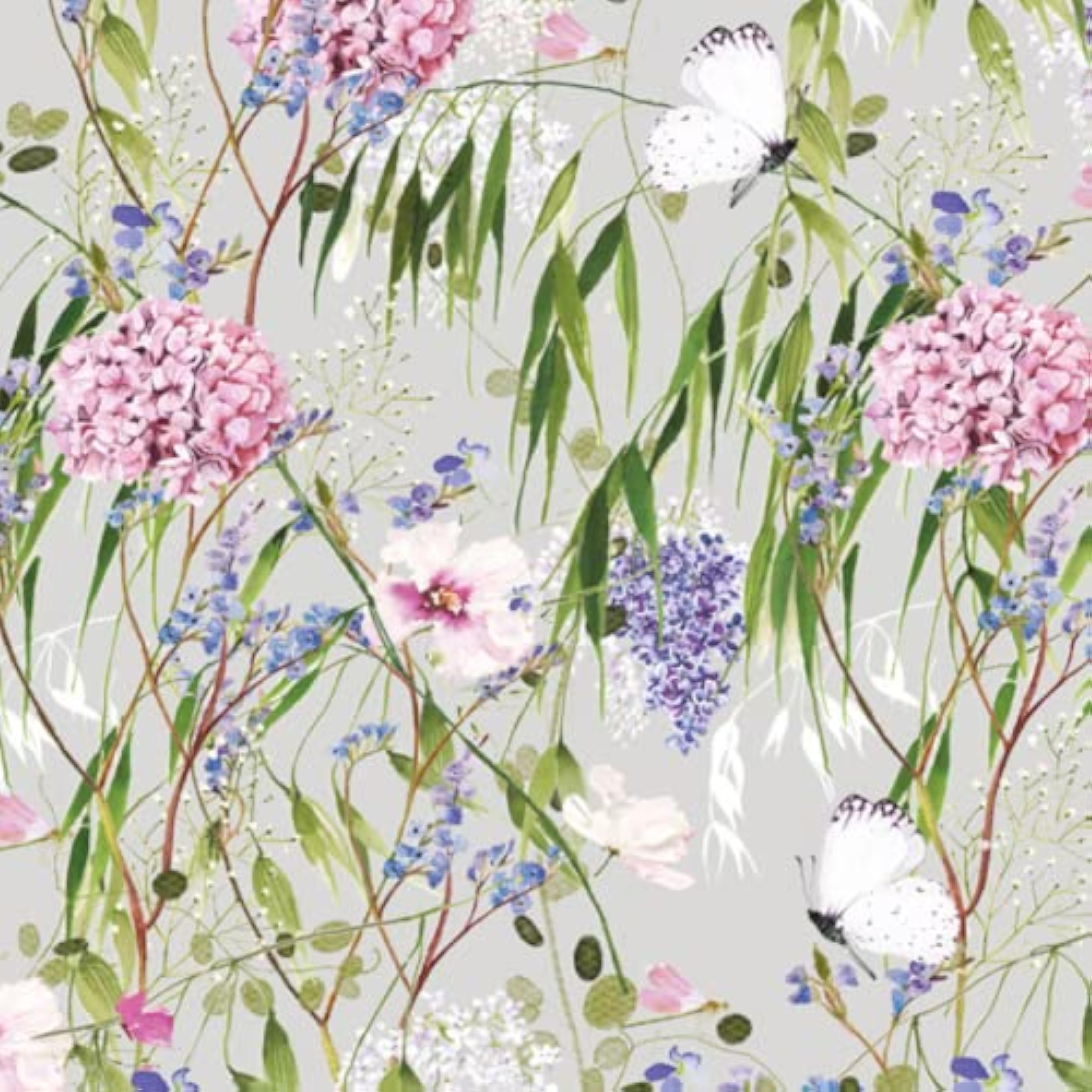 GLK Glick four sheets of Cabbage White tissue paper, 750mm x 500mm, perfect for gift wrapping and birthday decorations.