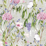 GLK Glick four sheets of Cabbage White tissue paper, 750mm x 500mm, perfect for gift wrapping and birthday decorations.