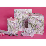 Glick brand Cabbage White tissue paper, four sheets measuring 750mm x 500mm, ideal for gift wrapping and crafts.