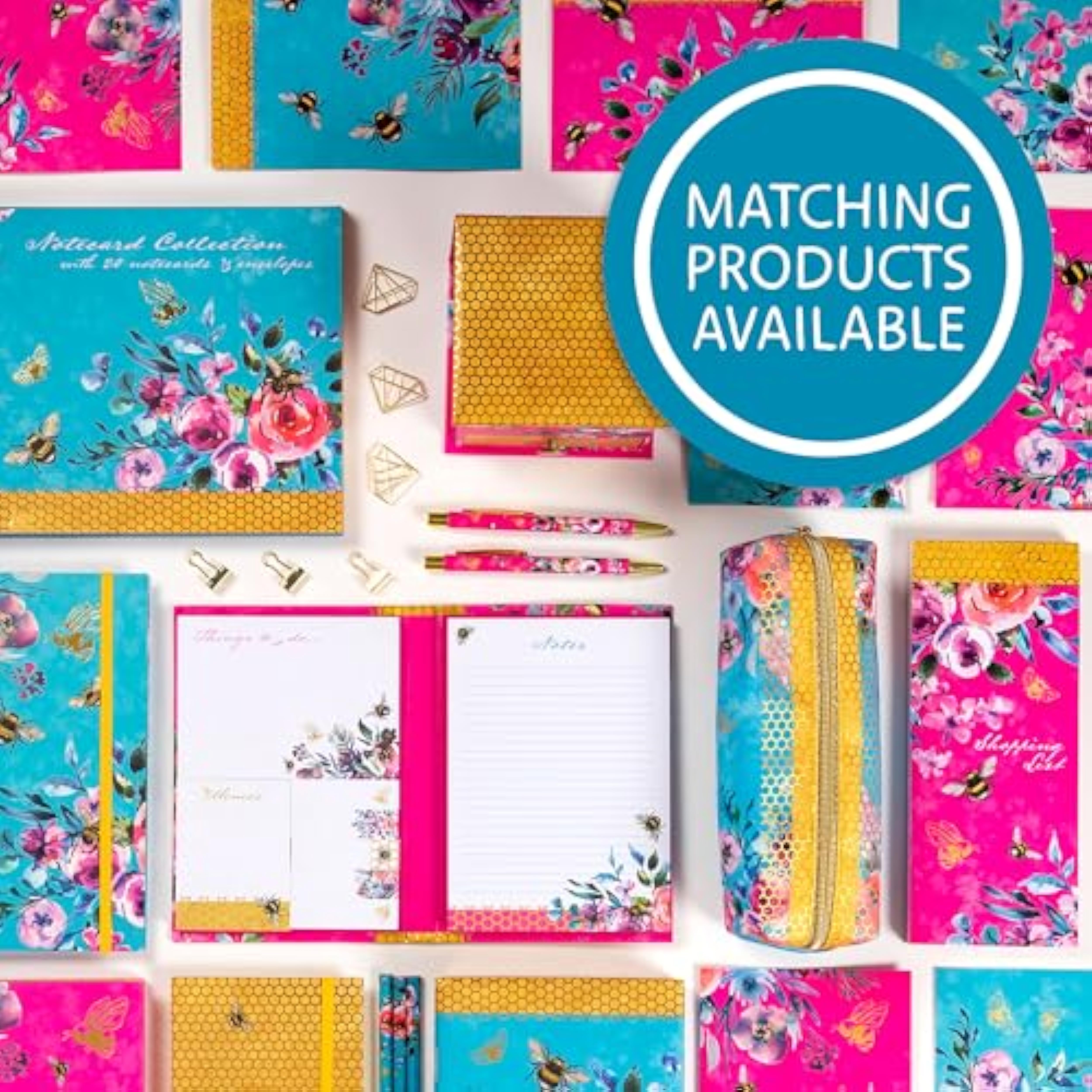 GSC Queen Bee Gifted stationery letter writing set with decorative papers and envelopes for elegant correspondence
