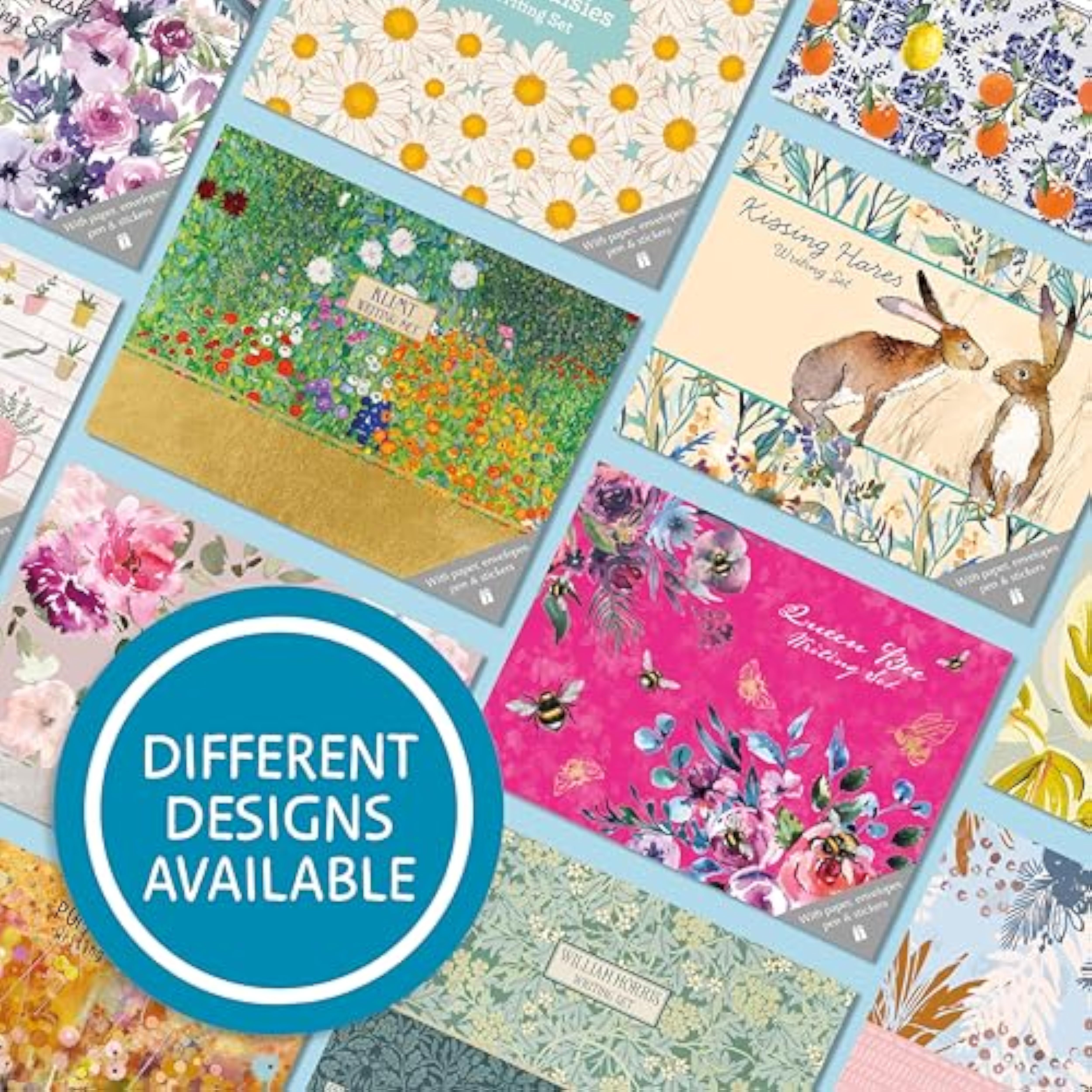 GSC Queen Bee Gifted Stationery Letter Writing Set with decorative paper and matching envelopes for elegant correspondence