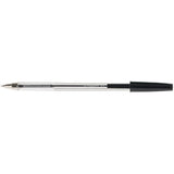 Pack of 20 Black Medium Ballpoint Pens