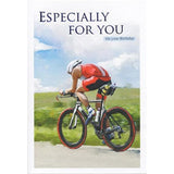 Essence Range - Man On Bicycle Greeting Card