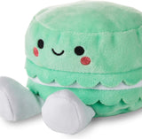 Hallmark Better Together tea and macaron soft toy set, adorable plush pair with detailed designs, perfect for gifting or cuddling.