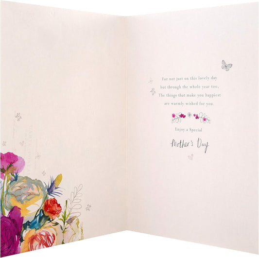 Hallmark floral Mother’s Day card for Granny with elegant, classic design and thoughtful greeting, perfect for celebrating mom.