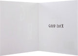 Pack of 10 Hallmark Good Luck cards featuring two bright, colorful designs for sending best wishes and encouragement.
