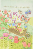 Colorful 3D effect Hallmark Mother's Day greeting card with garden design from the Signature Collection.