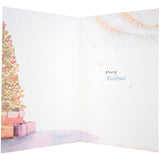 Hallmark Aunt & Uncle Christmas greeting card featuring a warm wish design with festive holiday imagery and cheerful colors.