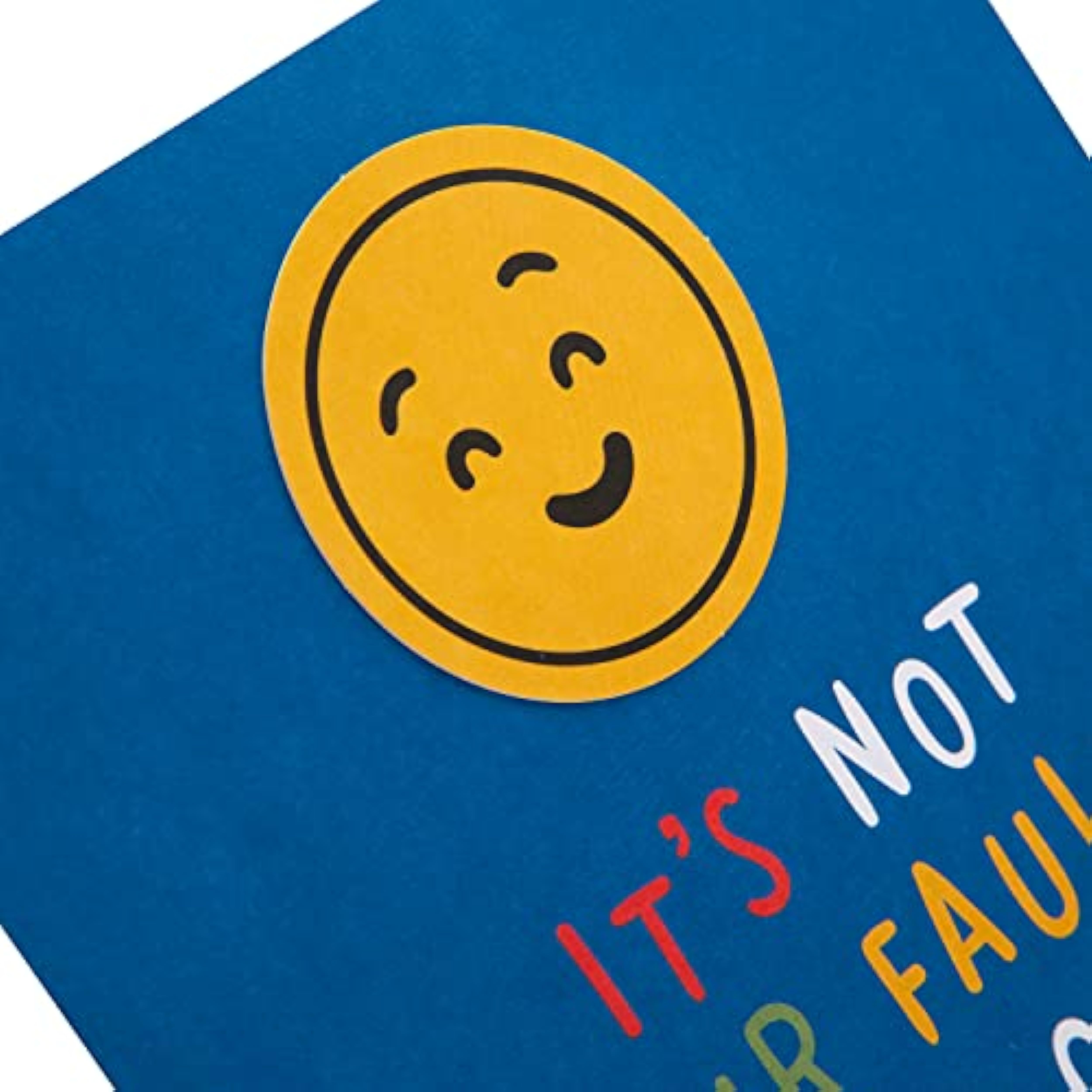 Hallmark Father’s Day greeting card featuring a badge attachment with festive design and heartfelt message for dads.