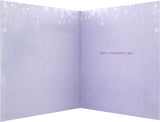 Contemporary fashion-themed Hallmark greeting birthday card with stylish design and vibrant colors.