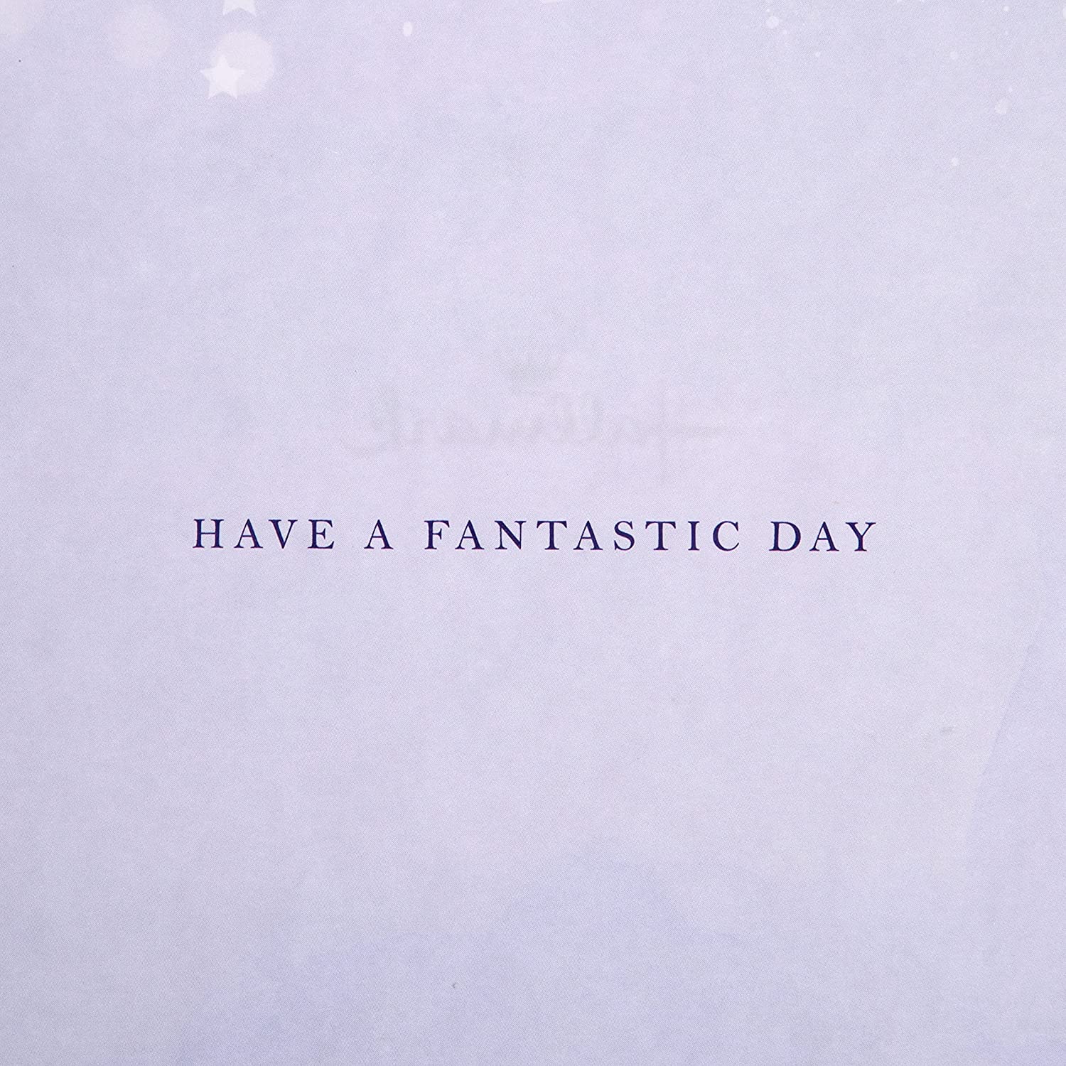 Contemporary Hallmark birthday greeting card with modern design and cheerful message, perfect for celebrating special occasions.