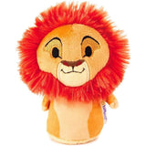 Hallmark Disney The Lion King Mufasa Itty Bitty Soft Toy greeting card featuring a colorful Mufasa character illustration.