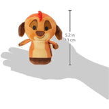 Hallmark Disney The Lion King Timon Itty Bitty Soft Toy greeting card featuring a plush Timon character from The Lion King.