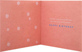 Hallmark floral bloom daughter birthday greeting card with colorful flower design and heartfelt message inside.