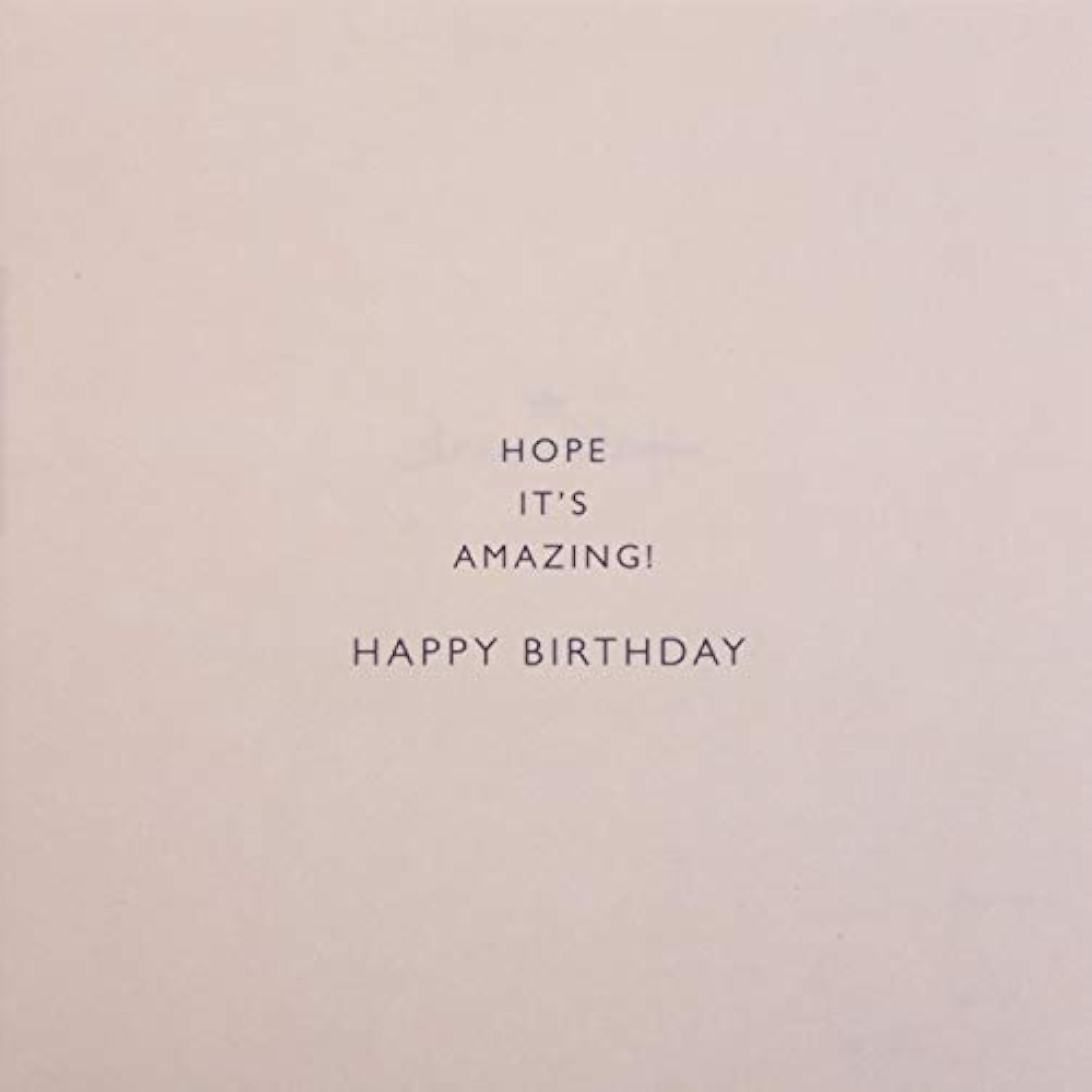 Geometric 3D copper foil greeting card with birthday design from Hallmark, featuring modern geometric patterns and shiny copper accents.