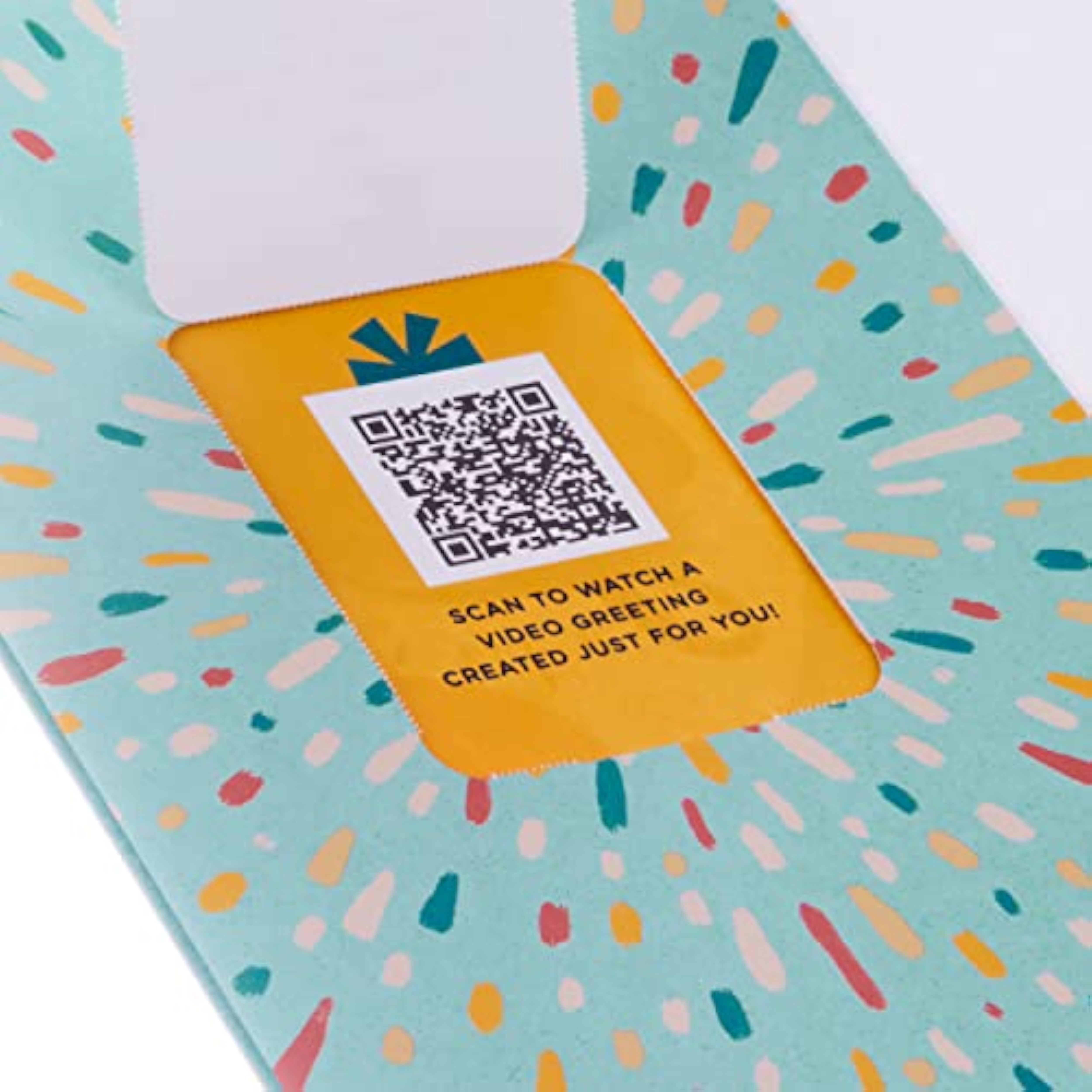 Hallmark Happy You Day Balloons Video Birthday Card featuring colorful balloon illustrations and a festive design.