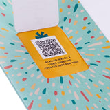 Hallmark Happy You Day Balloons Video Birthday Card featuring colorful balloon illustrations and a festive design.