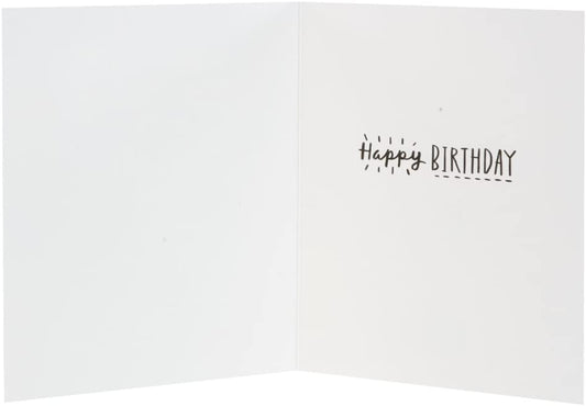 Hallmark Heart Glitter Birthday Card with sparkling glitter design and heartfelt greeting for special birthdays.