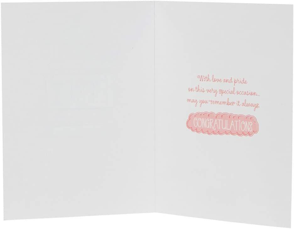 Hallmark First Communion greeting card for your goddaughter featuring heartfelt design and religious symbols.