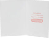Hallmark first communion greeting card for a goddaughter, featuring heartfelt design and religious symbols.