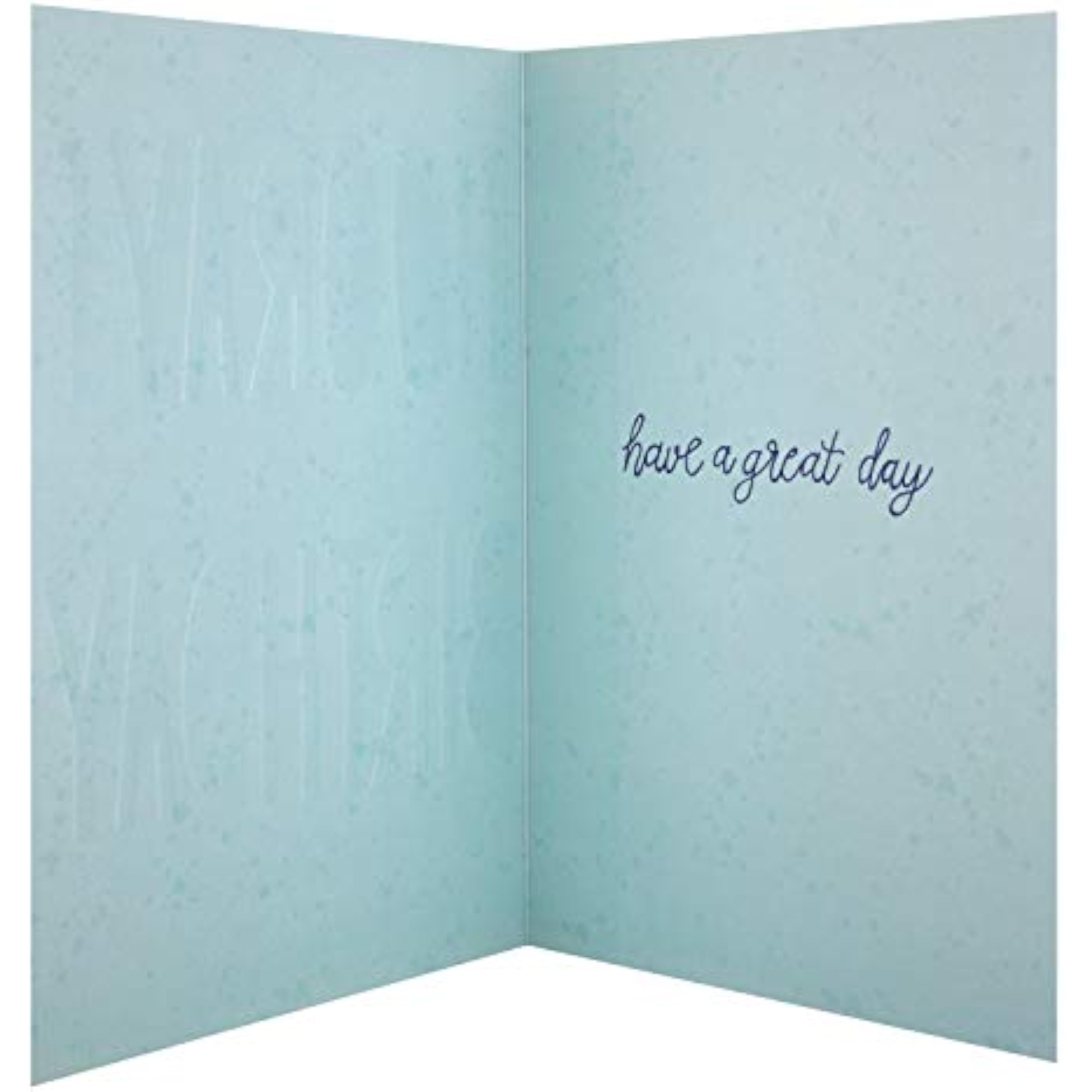 Gold foil birthday greeting card featuring festive design from Hallmark's Hooray collection.