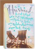 Hallmark birthday greeting card for husband with "I Love You" message, featuring heartfelt design and romantic imagery.