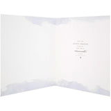Hallmark Peaceful Christmas Wishes greeting card featuring serene winter scene and festive holiday design.
