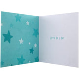 Hallmark Stars Friend birthday greeting card featuring a colorful star design and heartfelt message for friends.