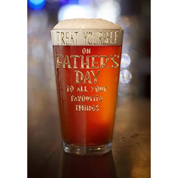 Hallmark Father's Day greeting card with heartfelt wishes and cheerful design, perfect for celebrating dad.