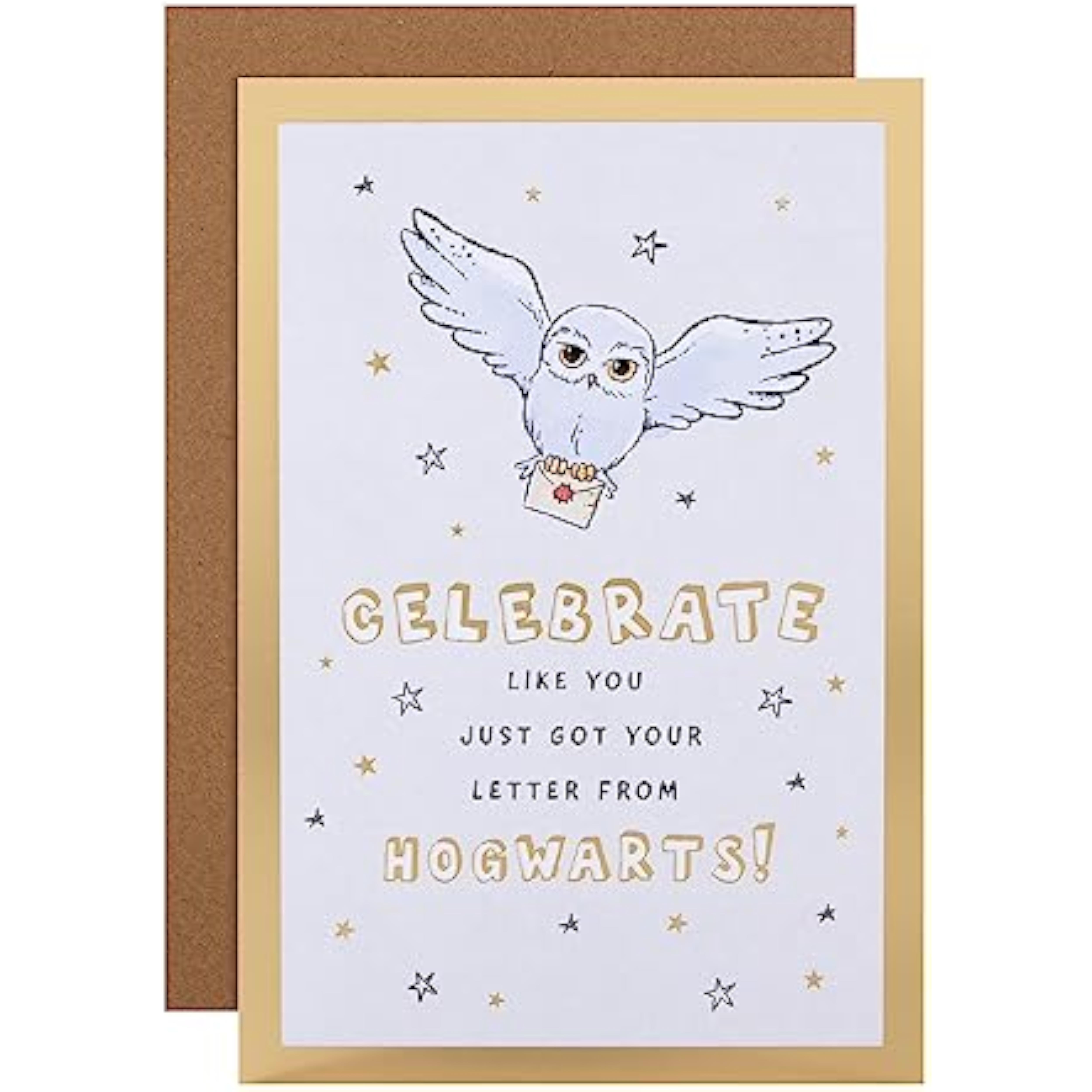 Hallmark unisex Open 50 greeting card featuring a colorful, celebratory design suitable for various occasions.