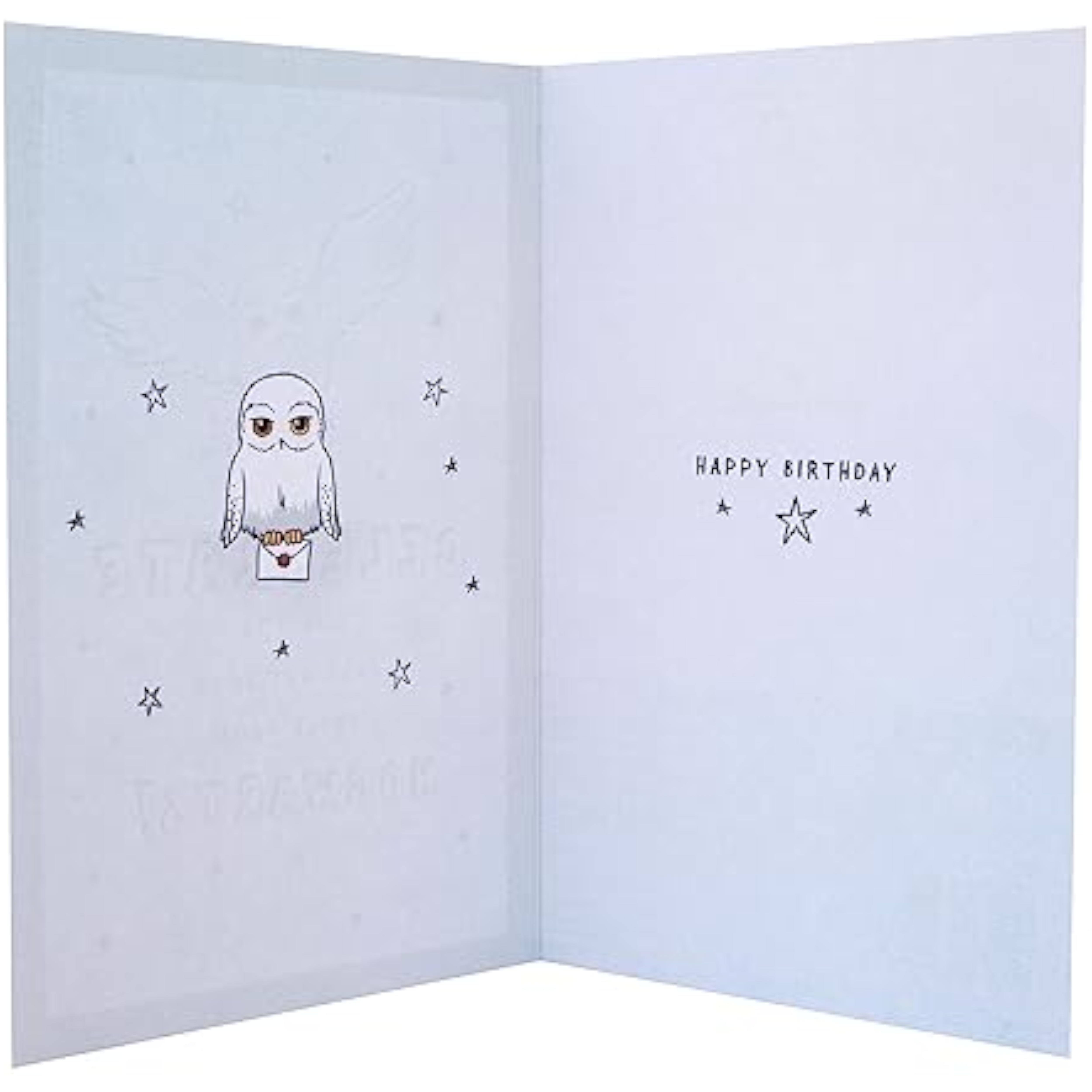 Hallmark Unisex Open 50 greeting card with colorful floral and abstract design, suitable for various occasions.