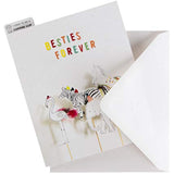 Upcycled animal puppet greeting card from Hallmark featuring colorful, joyful animal characters on a cheerful card design.