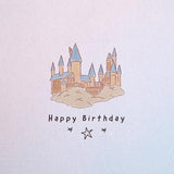 Hallmark Harry Potter Magical Daughter birthday greeting card with wizarding design and Harry Potter-themed artwork.