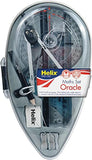 Helix Compact Essential Oracle Maths Set featuring 9 pieces, including mathematical tools and oracle cards for educational use.