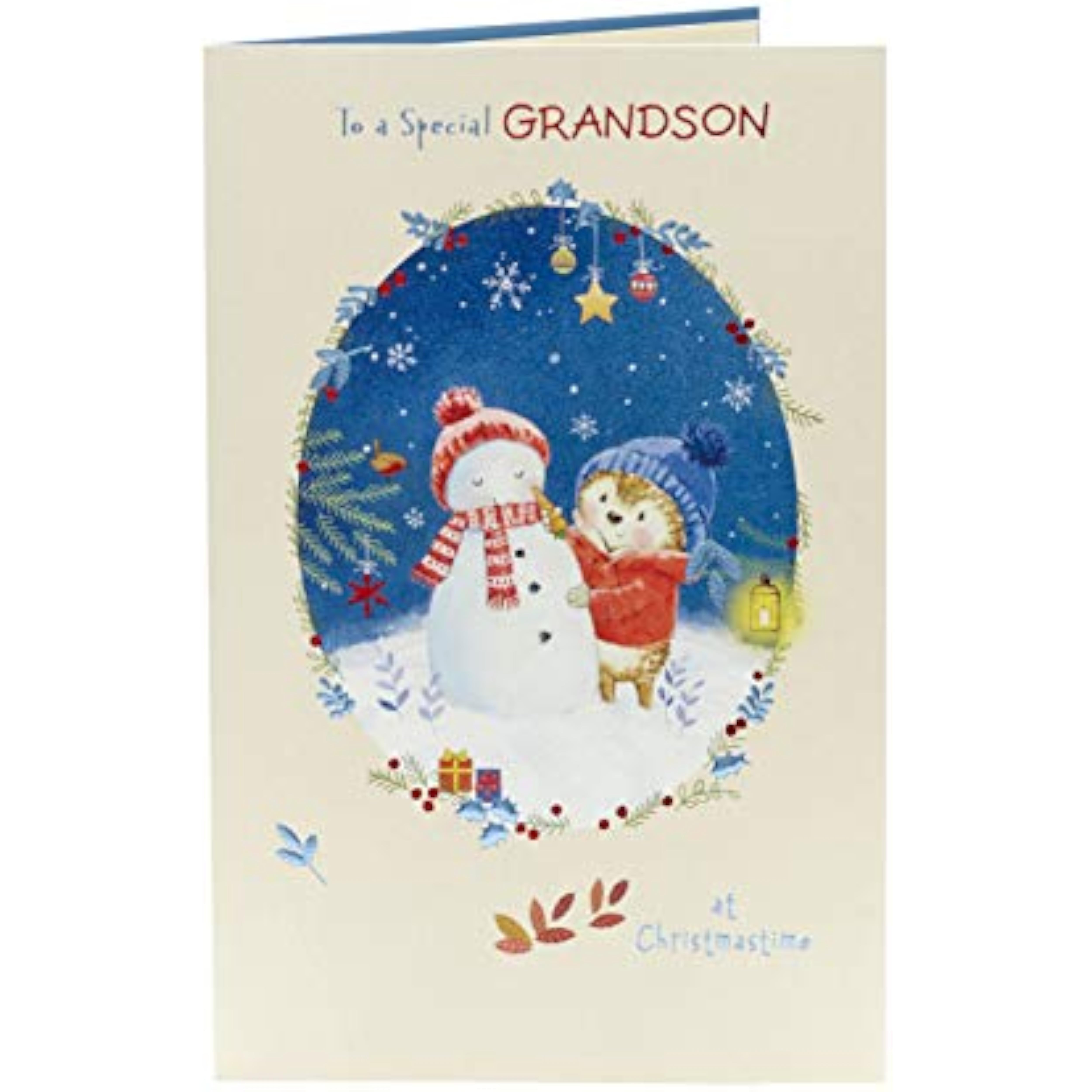 Grandson Christmas Card