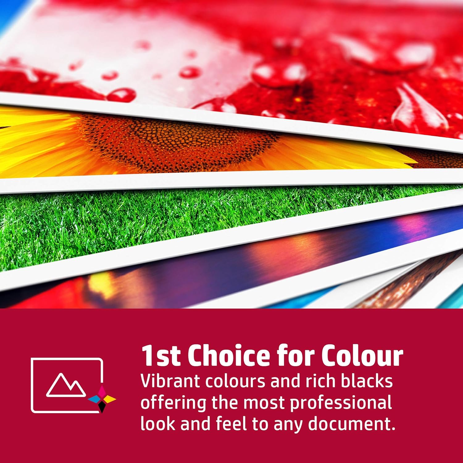 HP Colour Choice A3 160gsm paper stack with 250 sheets, suitable for high-quality color printing and professional documents.