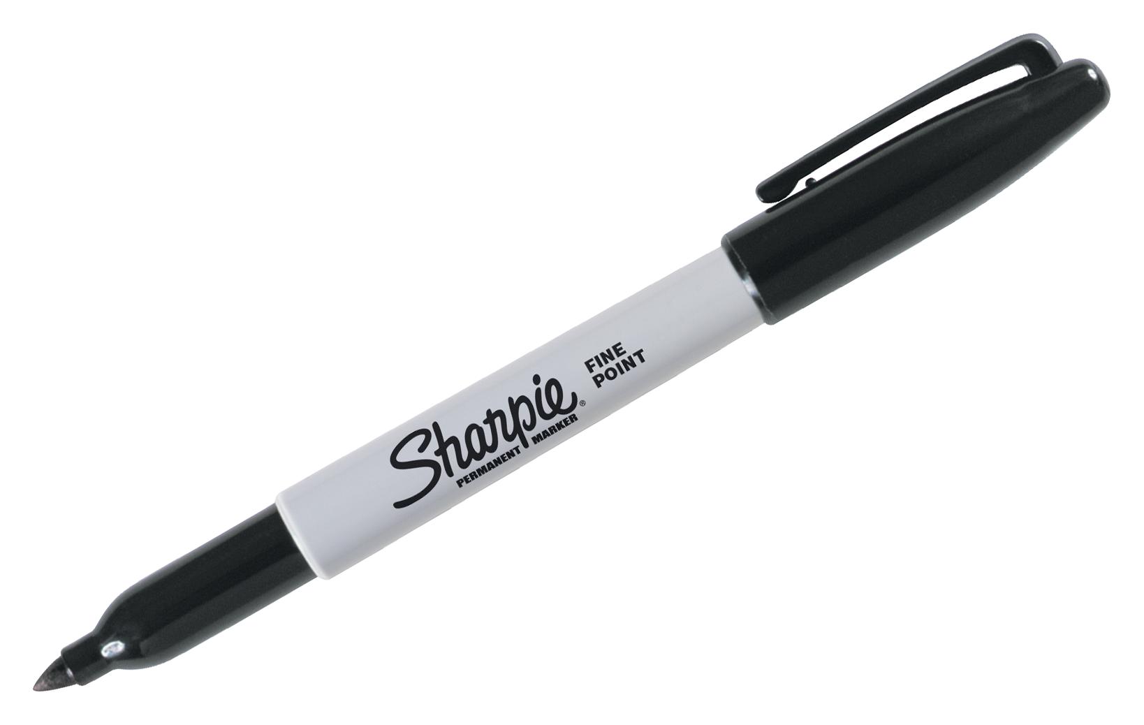 Sharpie Fine Point Black Permanent Markers Single