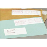 Self Adhesive Franking Labels