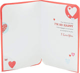 Passionate Design Fiancé Valentines Day Card
